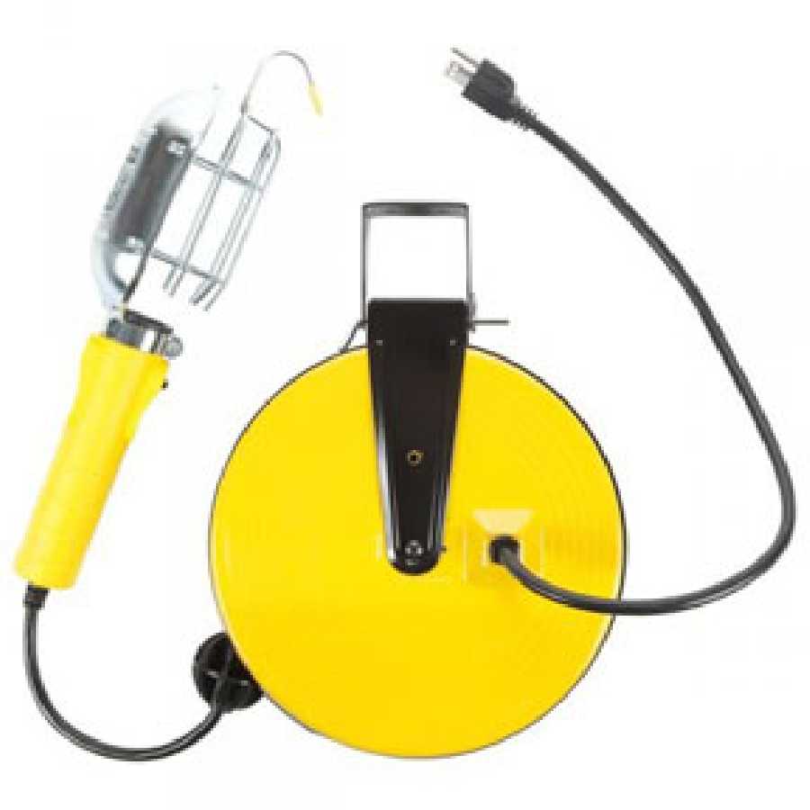 Black Cord Work Light