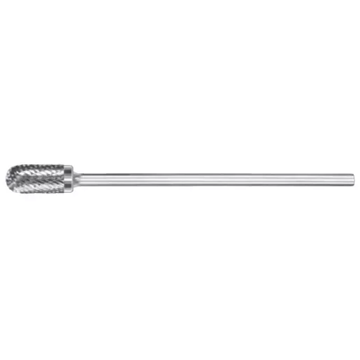 Carbide Cylinder Shape Bur w/ Radius End (SC-1L6) Double C
