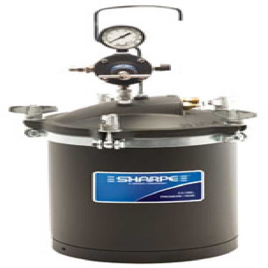 2.5 Gallon Pressure Pot with Single Regulator