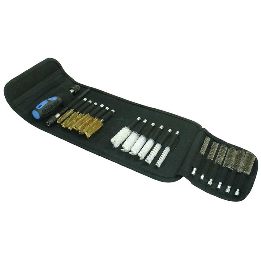 Astro Pneumatic | 9020 | Astro Pneumatic 9020 20-Piece Wire Brush Set for Auto Repair