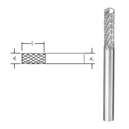 Carbide Fiberglass Router (FGR-1) Drill End 1/16"