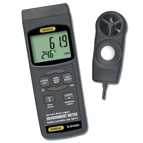 Environmental Meter with SD Card
