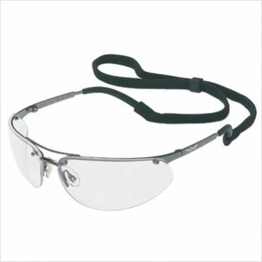 Fuse Protective Eyewear (Gunmetal Frame, Clear)
