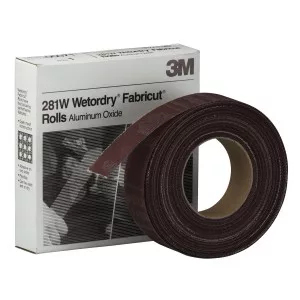 Wetordry Cloth Roll 281W, 1-1/2 in x 25 yd 120 1 Roll