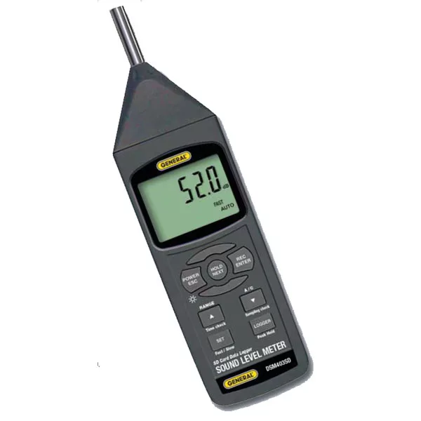 Class 1 Sound Level Meter with SD Card (IEC161672)