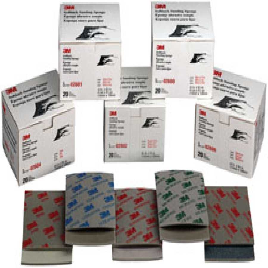 Softback Sanding Sponge, 4 1/2 inch x 5 1/2 inch, 02606, 4 1/2 I