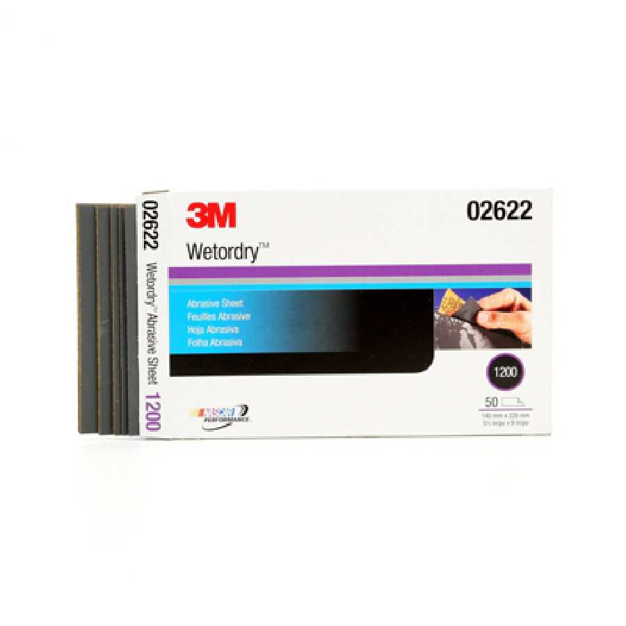 Imperial Wetordry Sanding Sheet, 1200 Grade 50/Sleeve