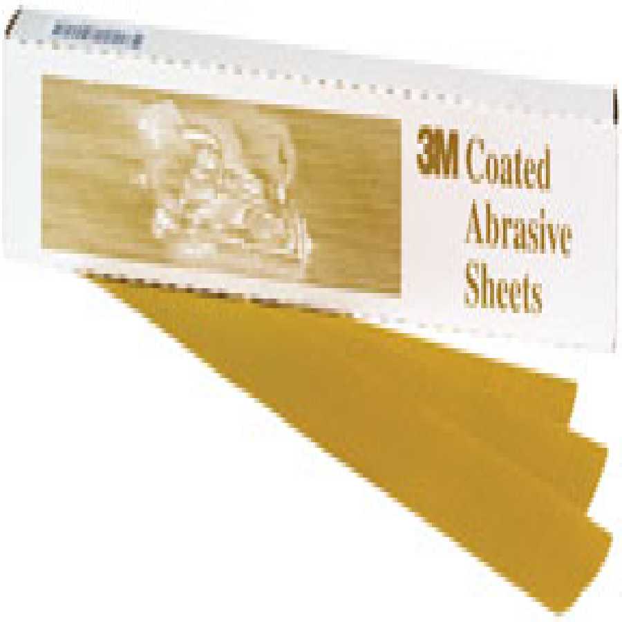 Production Resinite Gold Sheet, 180 Grade 100/Sleeve