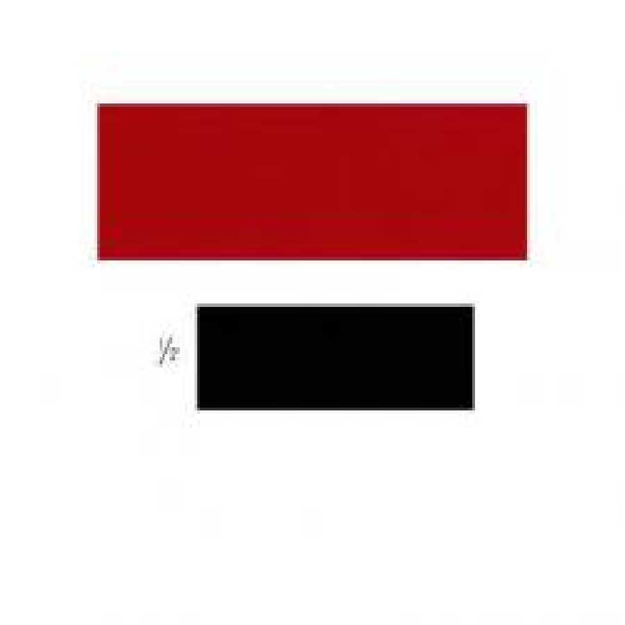 Scotchcal Striping Tape, 1/2 Inch, Dark Red 1 Roll