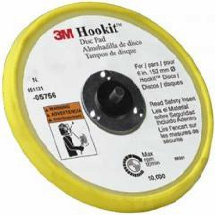 Hookit Low Profile Disc Pad, 6 Inches 1 Pad