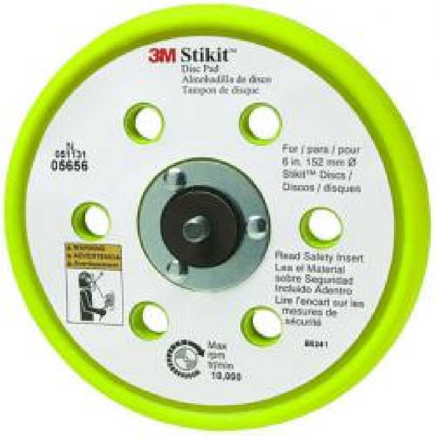 Stikit Low Profile Disc Pad D/F, 6 inch