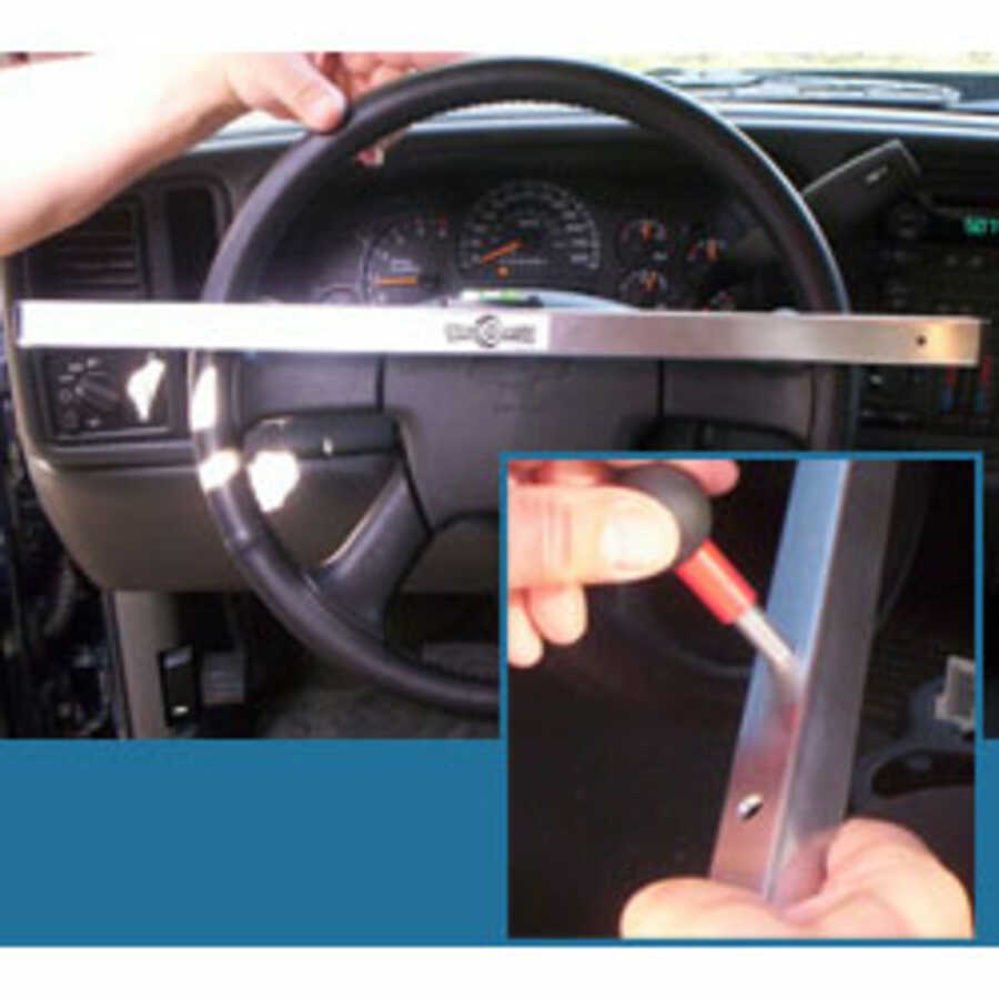 8MILELAKE Steering Wheel Holder Stand Tool 14.5/368mm Wheel Alignment Tool