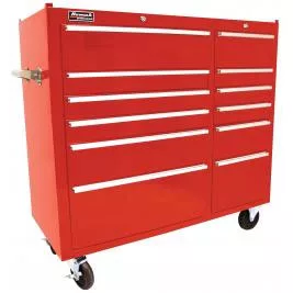 c. 41 Inch Professional Series 12 Drawer Rolling Cabinet Re c. 41 Inch Professional Series 12 Drawer Rolling Cabinet Re
