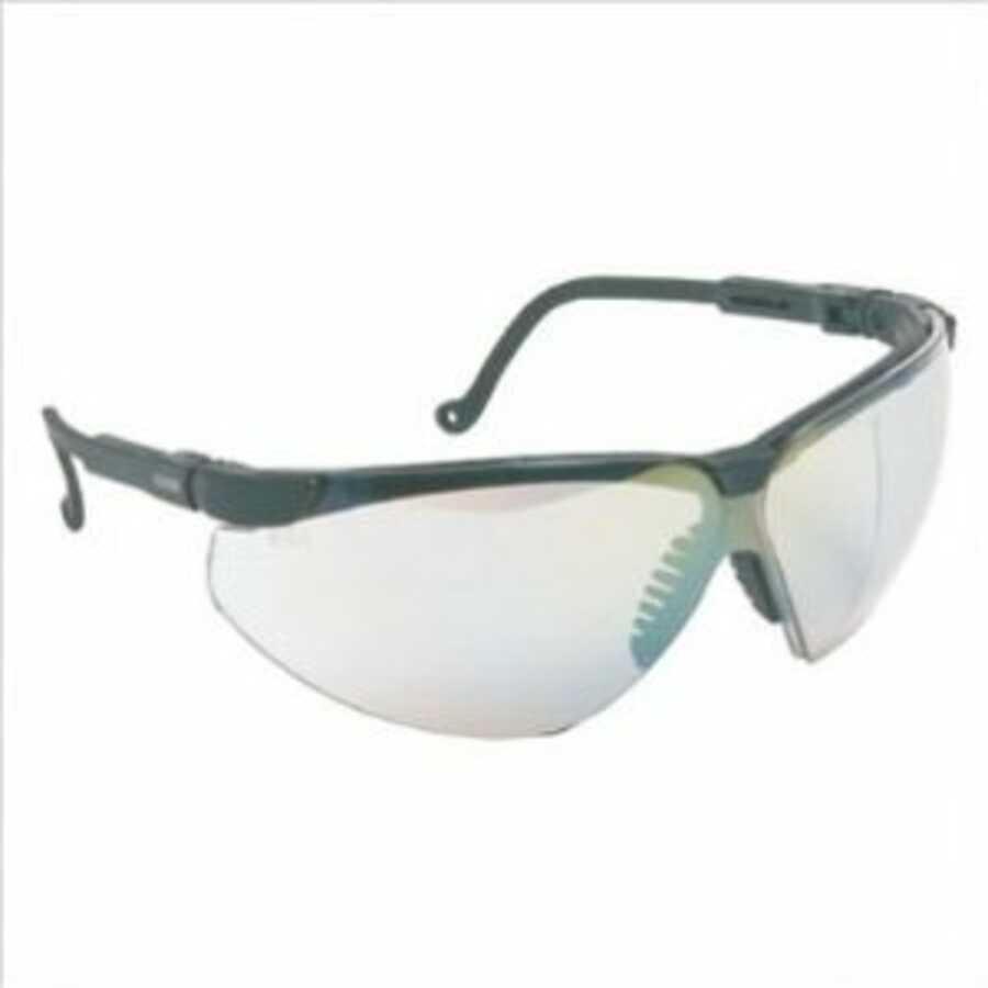 Uvex Genesis XC Safety Glasses with Black Frame and Gray Lens 