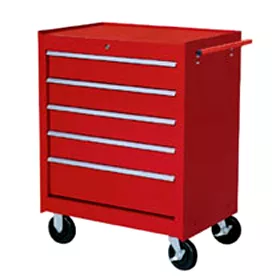 Classic Series 5 Drawer Tool Cabinet (Red)