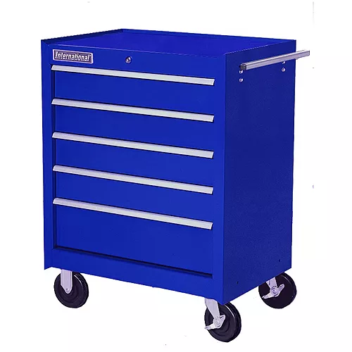 Classic Series 5 Drawer Tool Cabinet (Blue)
