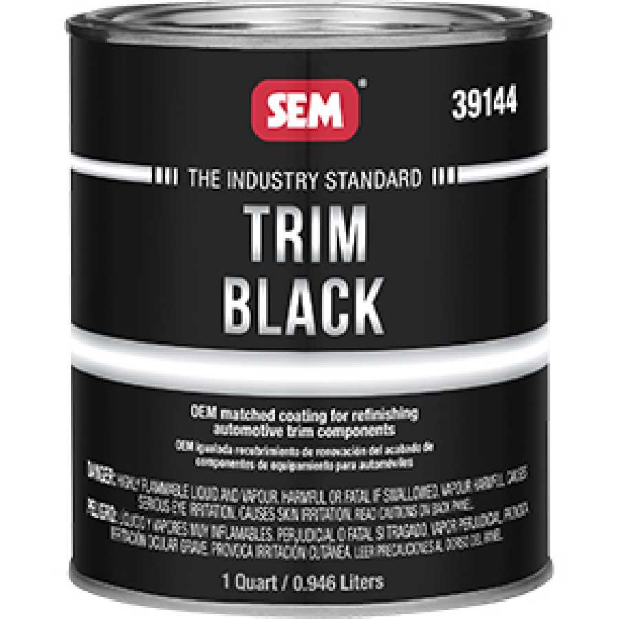 Trim Black Round Quart