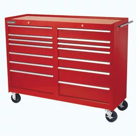 Professional Series 53" 14 Drawer Roller Tool Cabinet (Red)