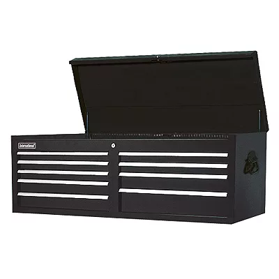 Heavy Duty 53" 9 Drawer Top Tool Chest (Black)