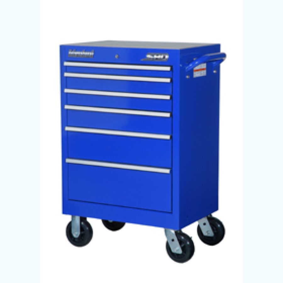 Super Heavy Duty Series 27" 6 Drawer Tool Cabinet (Blue)