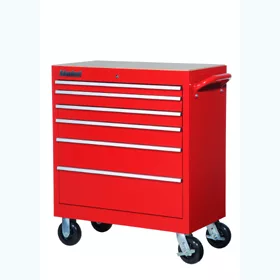 Super Heavy Duty 35" 6 Drawer Tool Cabinet (Red)