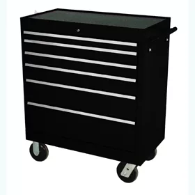 Super Heavy Duty 35" 6 Drawer Tool Cabinet (Black)