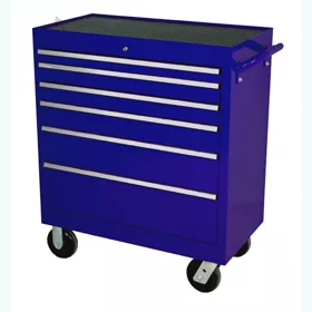 Super Heavy Duty 35" 6 Drawer Tool Cabinet (Blue)