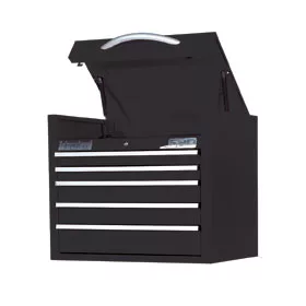 Super Heavy Duty 27" 5 Drawer Tool Chest (Black)