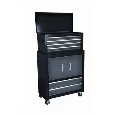 Economy Series 6 Drawer Combo Tool Chest (Black)