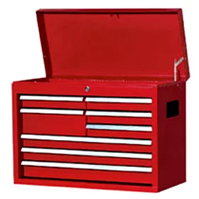 Economy Series 26" 8 Drawer DIY Top Tool Chest (Red)