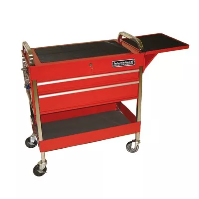 2 Drawer Mechanics Utility Cart (Red)