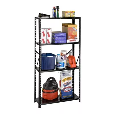 Bolted 4 Shelf Steel Shelving Unit