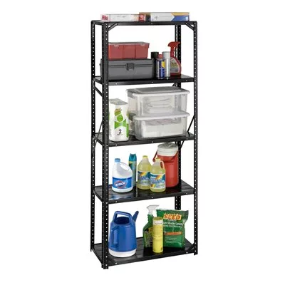 Bolted 5 Shelf Steel Shelving Unit