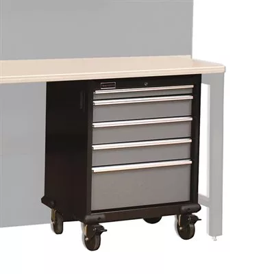 GOS I Systems 5 Drawer Garage Storage Cabinet (Gray)