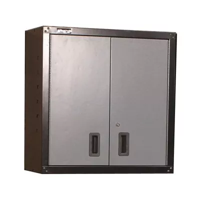 GOS I Systems 2 Door Storage Wall Cabinet (Gray)