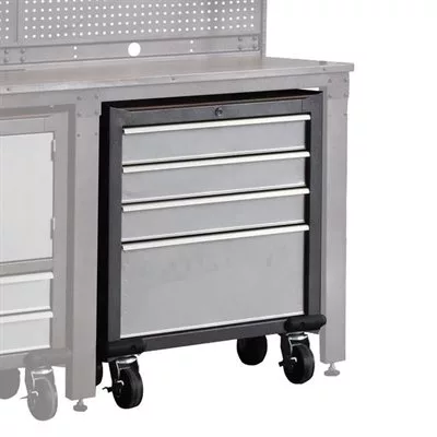 GOS II Systems 4 Drawer Garage Storage Cabinet (Gray)