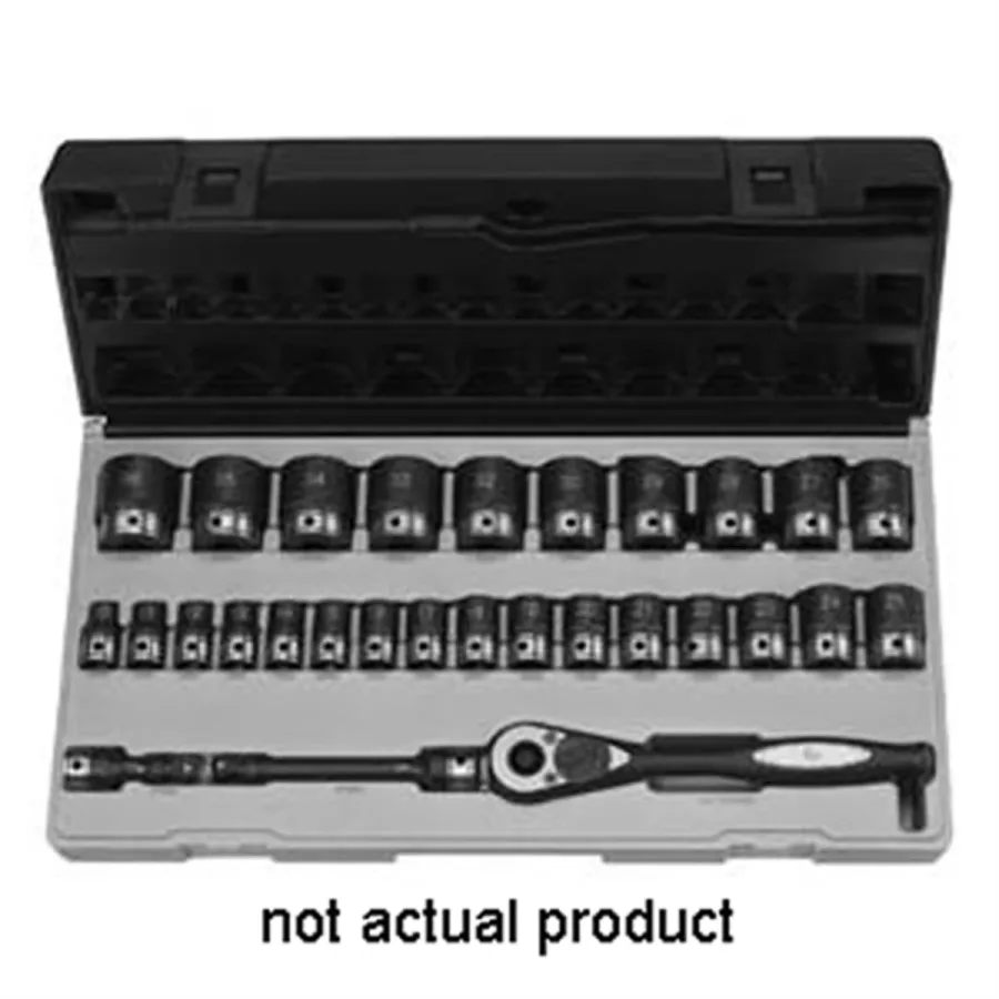 1/2" Drive x 27mm 12 Point Standard Duo-Impact Socket (image for) 1/2" Drive x 27mm 12 Point Standard Duo-Impact Socket