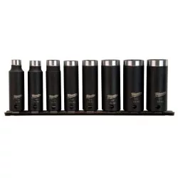3/8" Drive Shockwave Impact Duty Deep Well Socket Set 8-Pc 3/8" Drive Shockwave Impact Duty Deep Well Socket Set 8-Pc