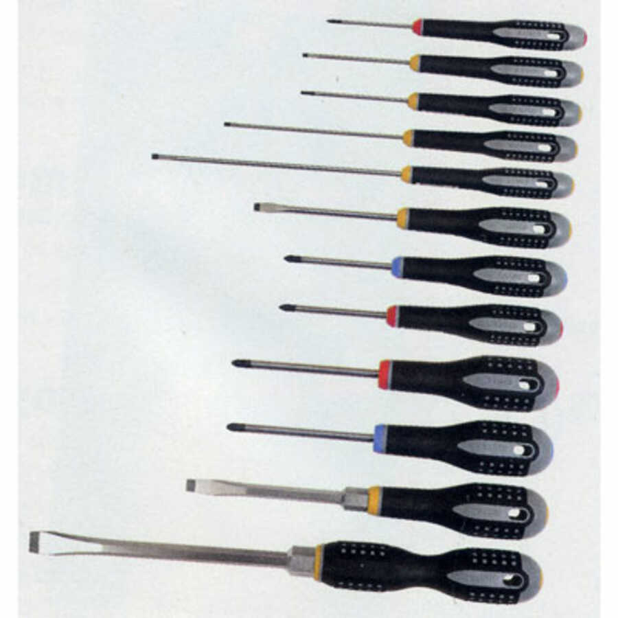 Ergo Mixed Screwdriver Set 12-Pc