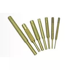 7 Piece Brass Pin Punch Set