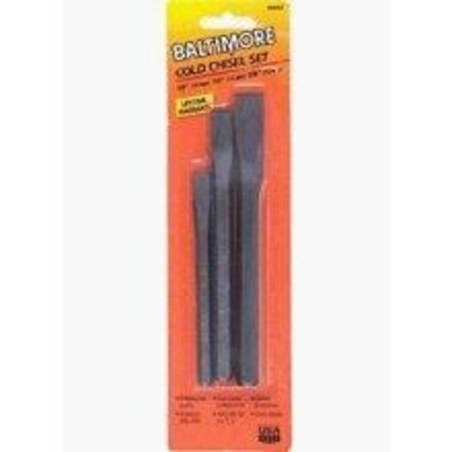 3 Piece Cold Chisel Set