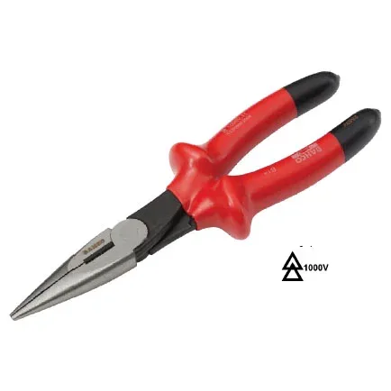 (image for) 1000V Insulated Heavy Duty Long Nose Pliers 8 1/4"
