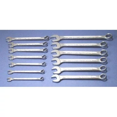 13 Metric Combo Combination Wrench Set 7-19mm 13-Pc