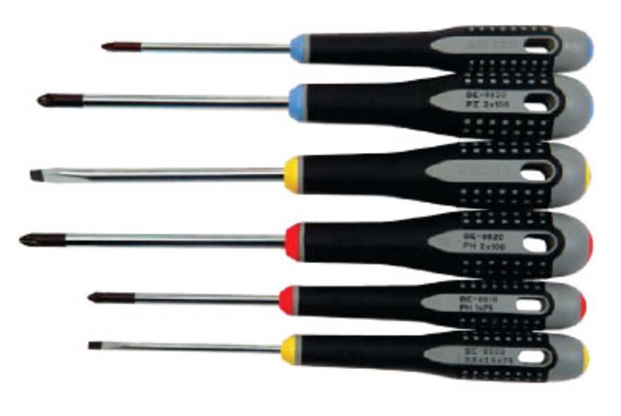 Mixed Screwdriver Set, 6 pc