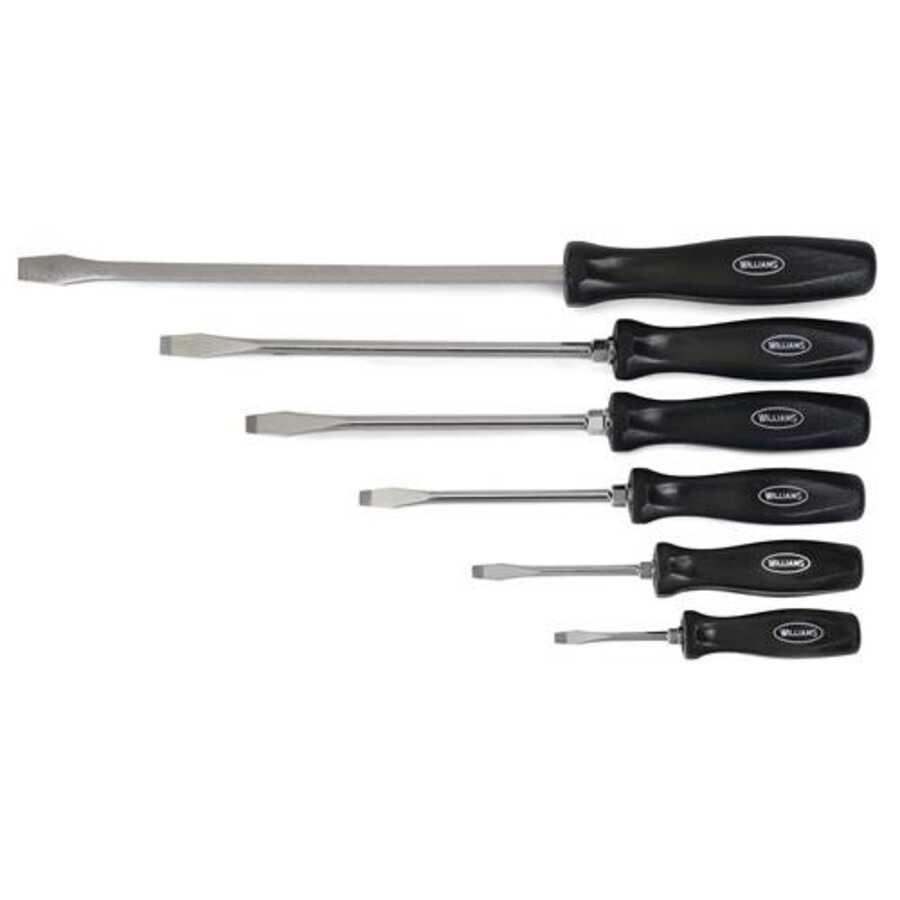 Williams SDR-30 Chrome Slotted Screwdriver 10-in Blade 7/16-in Tip 