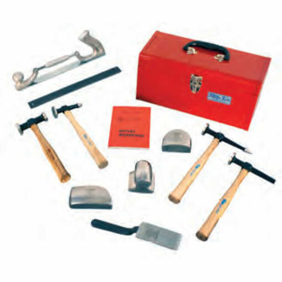 Martin 647K 7 Piece Body and Fender Repair Tool Set with Hickory Handles USA 