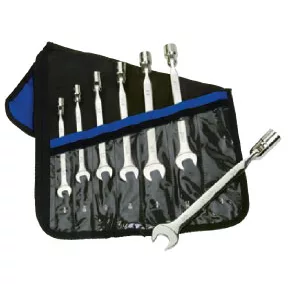 7 Piece Flex-Head Combination Wrench Set, 12 Point, SAE (High Po