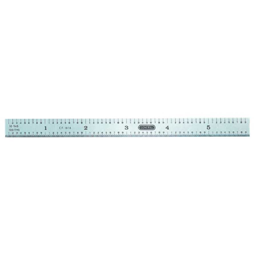 Precision Industrial Steel Ruler 6 Inch Flex