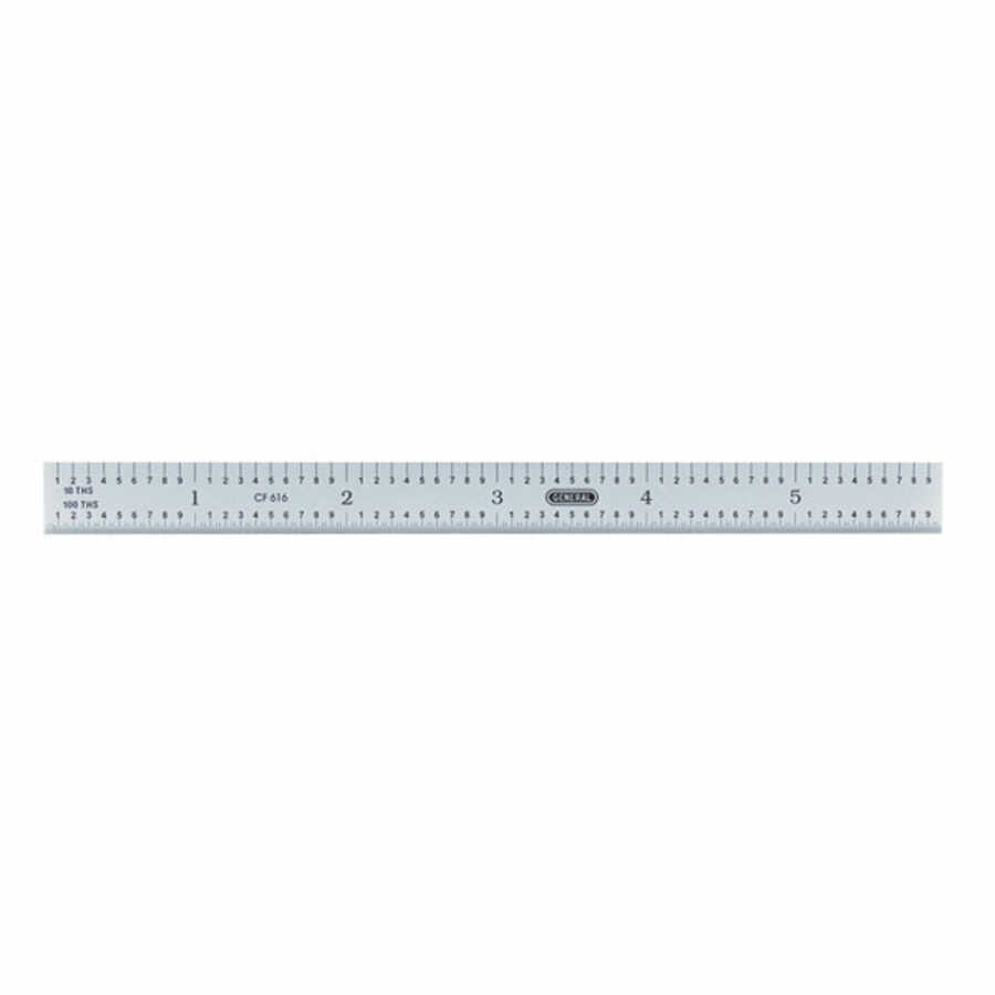 Precision Industrial Steel Ruler 6 Inch Flex