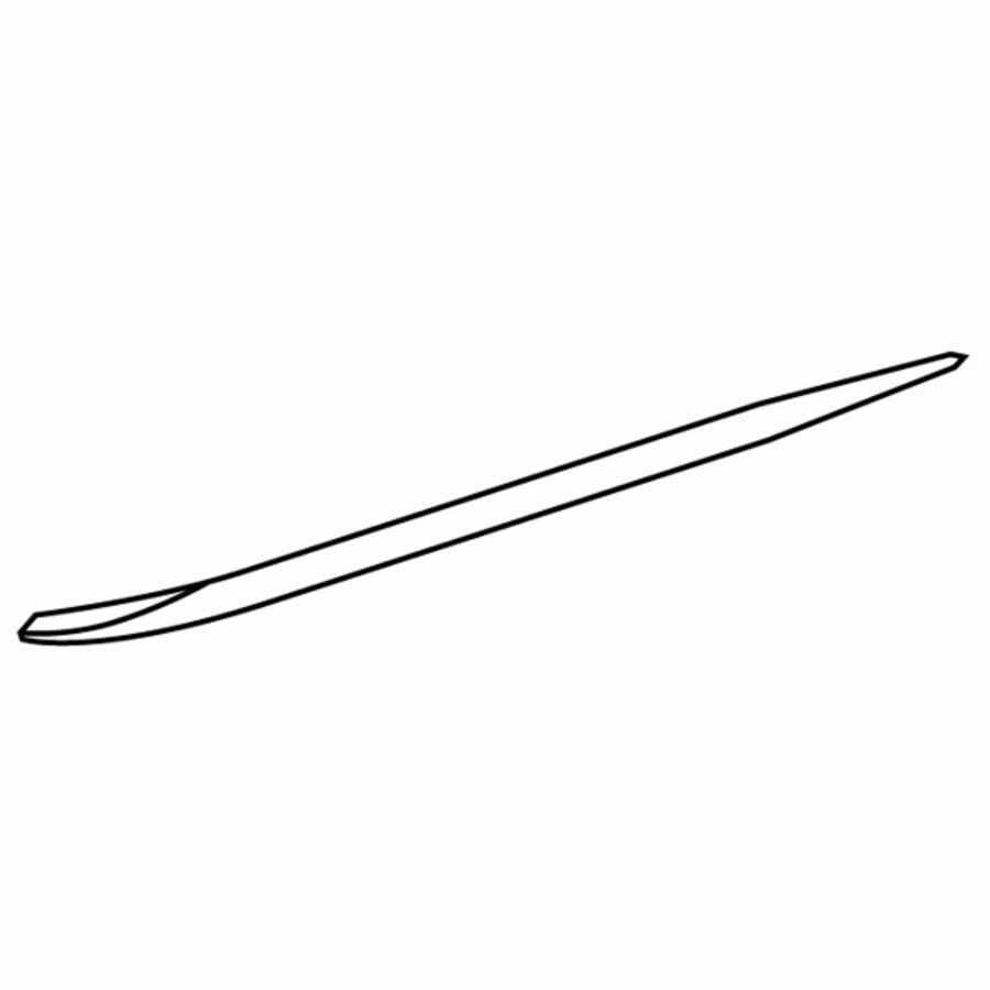 Nickle Chrome Plated Prybar 7/8 x 30 Inch